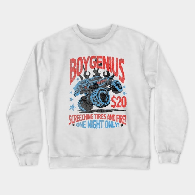 Retro Monster Truck Tee – boygenius Crewneck Sweatshirt by thexsurgent